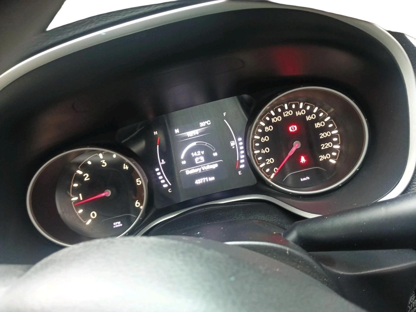 2018 Jeep Compass LIMITED (O) 2.0 DIESEL 4X4, Diesel, Manual, 43,771 km, interior
