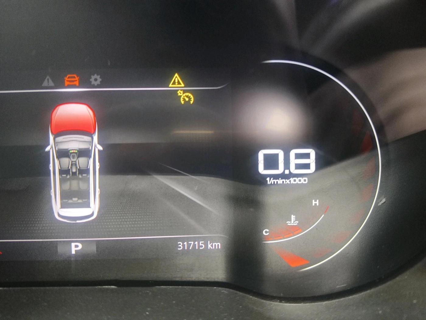 2022 MG ASTOR SMART 1.5 CVT, Petrol, Automatic, 31,715 km, interior