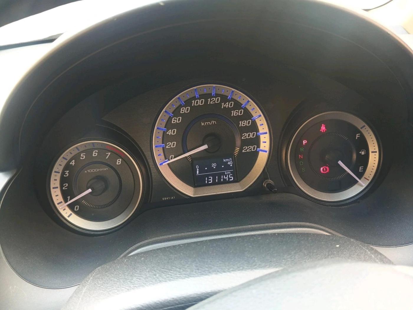 2012 Honda City 1.5L I-VTEC V AT, CNG, Automatic, 1,31,145 km, interior