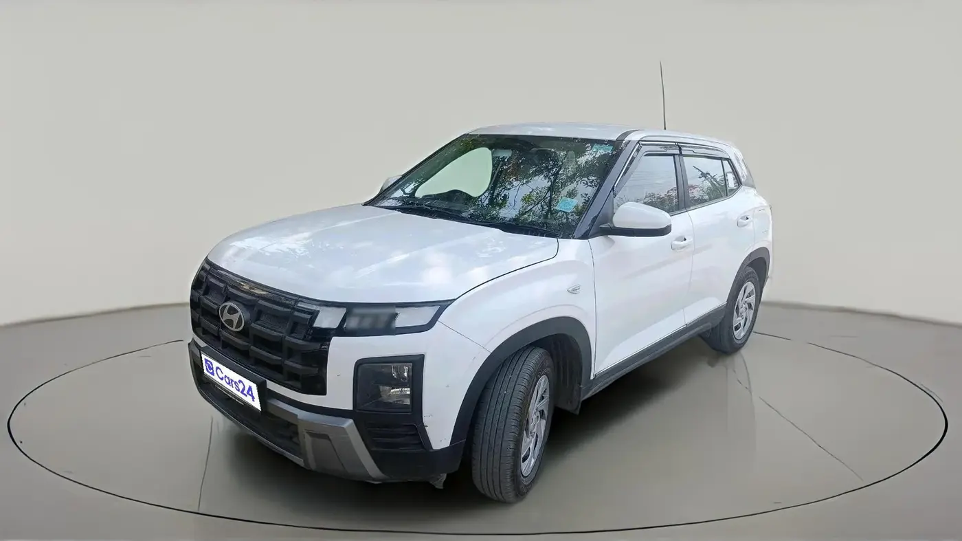2024 Hyundai Creta E 1.5 PETROL, Petrol, Manual, 12,448 km, exterior
