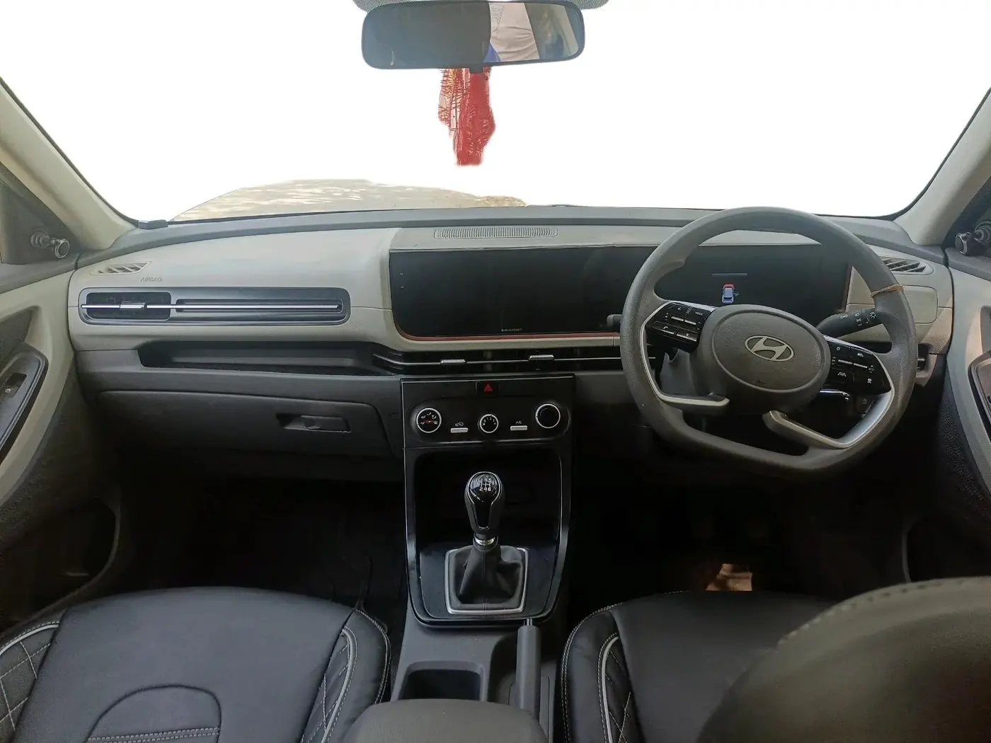 2024 Hyundai Creta E 1.5 PETROL, Petrol, Manual, 12,448 km, interior