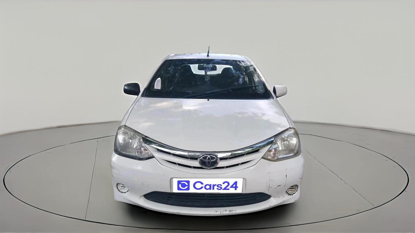 2012 Toyota Etios G, Petrol, Manual, 1,55,050 km, exterior