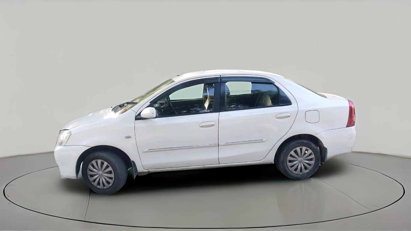 2012 Toyota Etios G, Petrol, Manual, 1,55,050 km, exterior