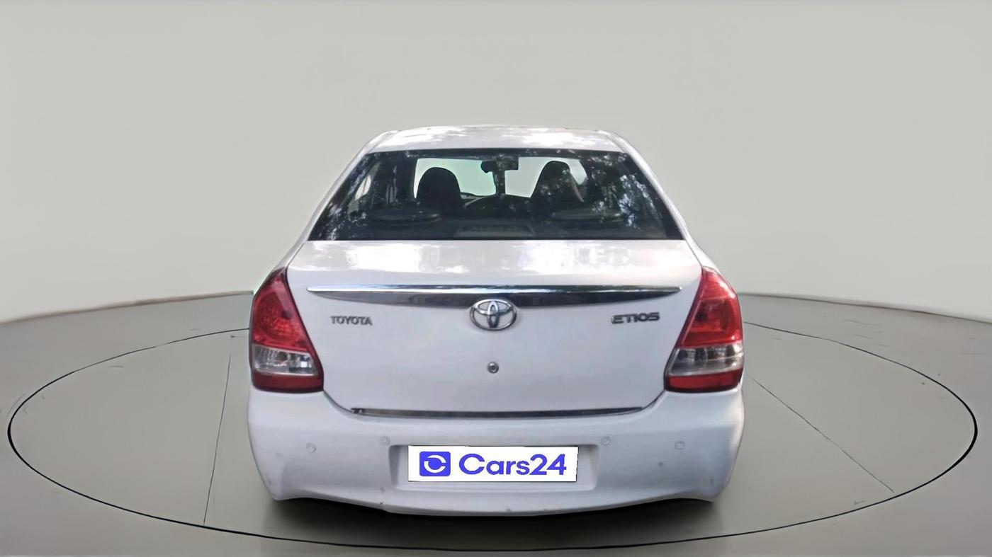 2012 Toyota Etios G, Petrol, Manual, 1,55,050 km, exterior