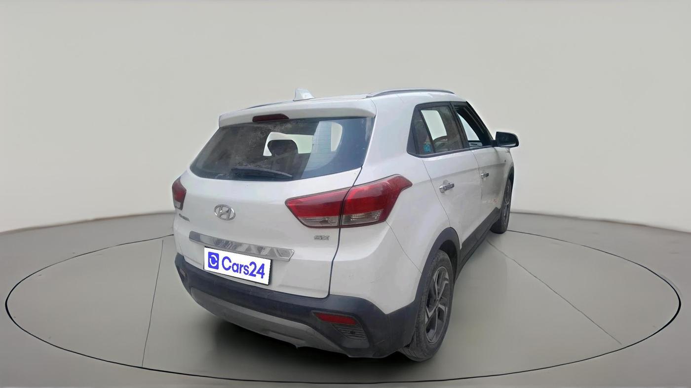 2018 Hyundai Creta SX AT 1.6 DIESEL, Diesel, Automatic, 81,631 km, exterior