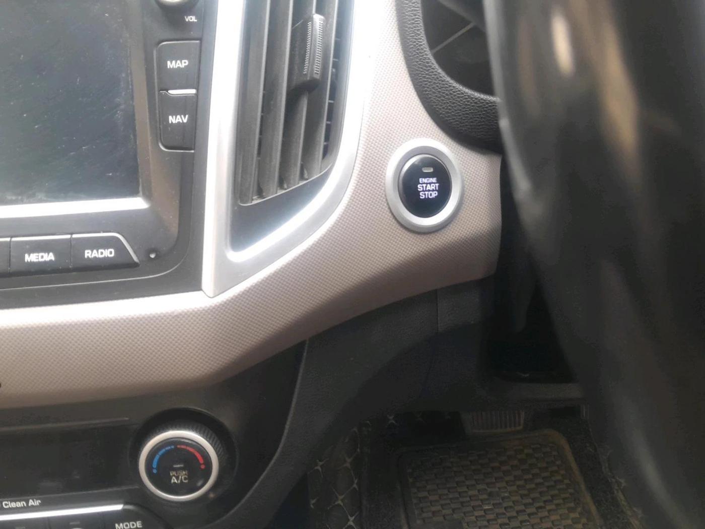 2018 Hyundai Creta SX AT 1.6 DIESEL, Diesel, Automatic, 81,631 km, interior