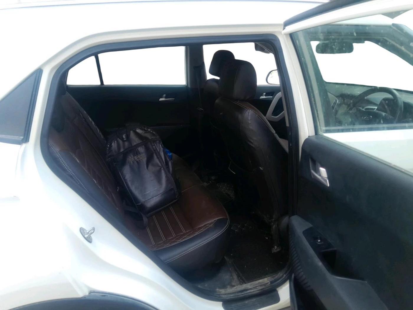 2018 Hyundai Creta SX AT 1.6 DIESEL, Diesel, Automatic, 81,631 km, interior