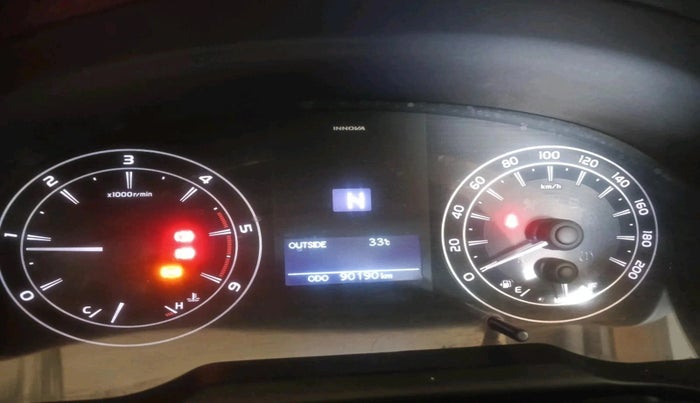 2018 Toyota Innova Crysta 2.8 GX AT 7 STR, Diesel, Automatic, 90,190 km, interior