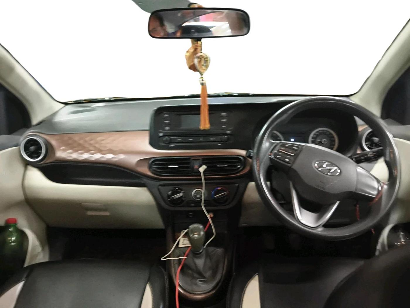 2022 Hyundai AURA S 1.2 CNG, CNG, Manual, 95,818 km, interior