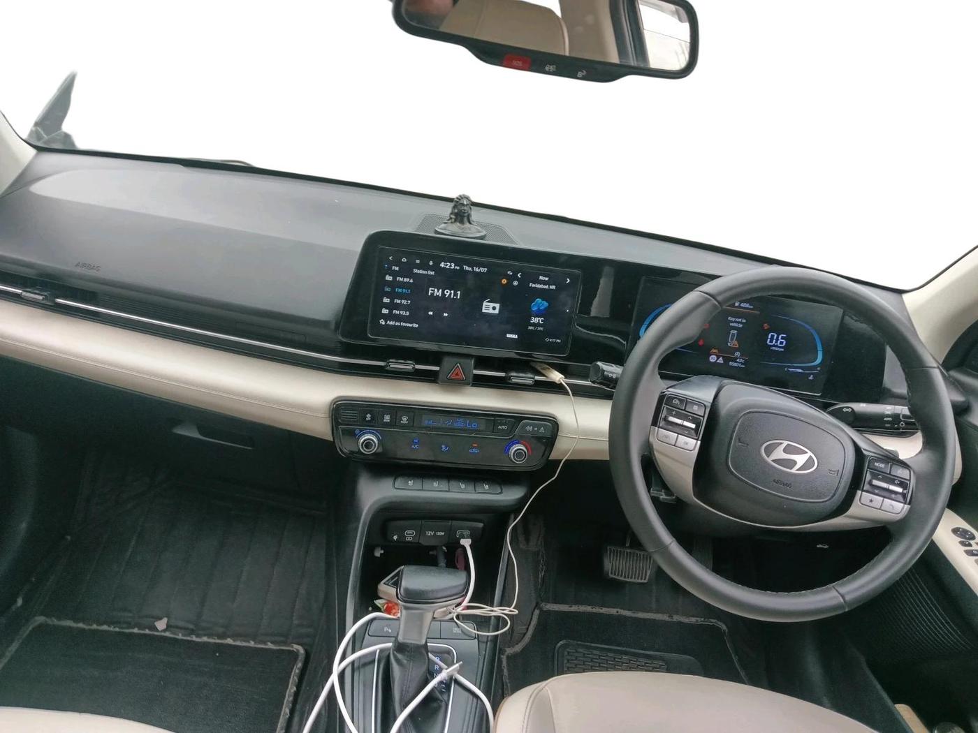 2023 Hyundai Verna SX (O) 1.5 VTVT IVT, Petrol, Automatic, 55,801 km, interior
