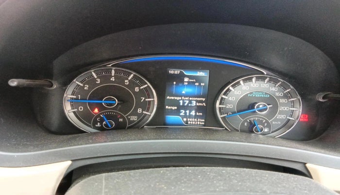 2020 Maruti Ciaz DELTA 1.5 SHVS MT PETROL, Petrol, Manual, 94,629 km, interior