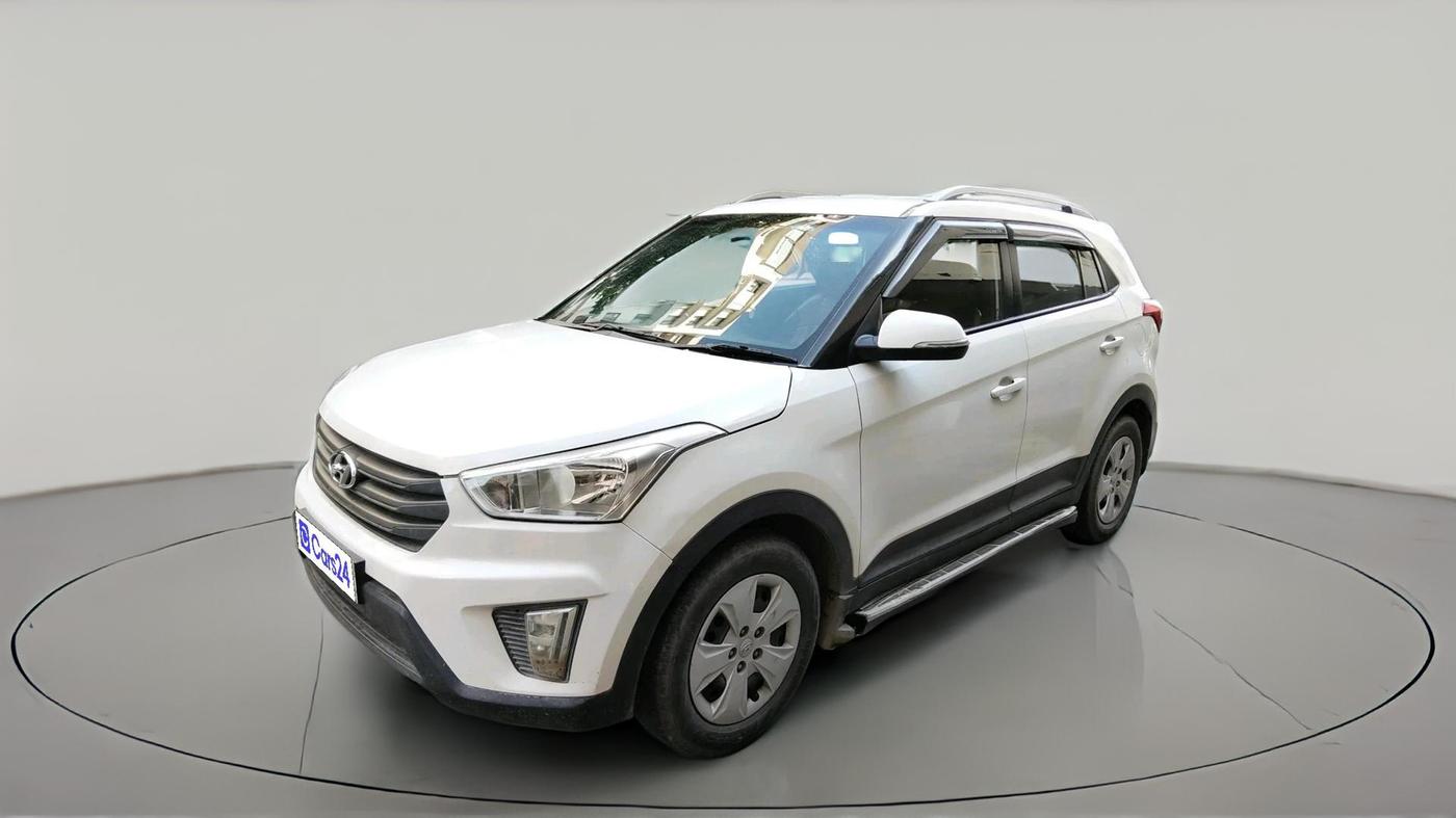 2018 Hyundai Creta E PLUS 1.6 PETROL, Petrol, Manual, 1,02,876 km, exterior