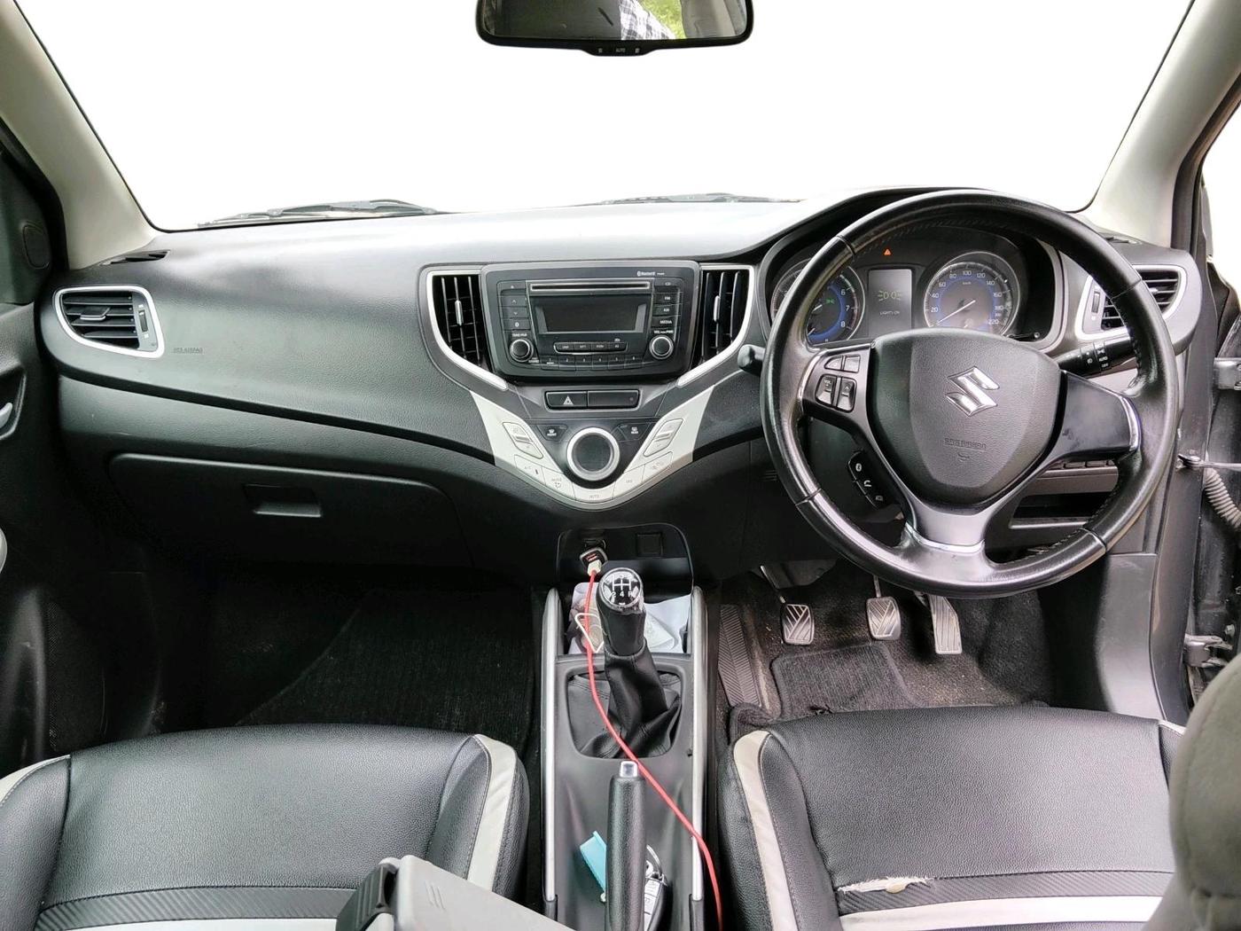 2017 Maruti Baleno ZETA PETROL 1.2, Petrol, Manual, 1,07,904 km, interior