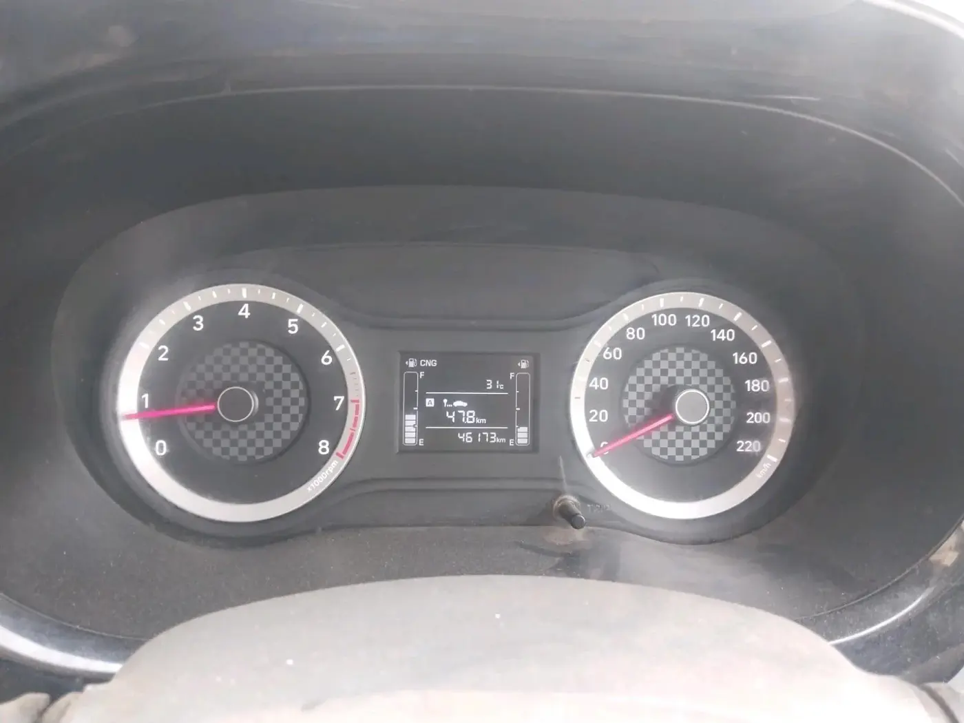 2022 Hyundai GRAND I10 NIOS SPORTZ 1.2 KAPPA VTVT CNG, CNG, Manual, 46,173 km, interior