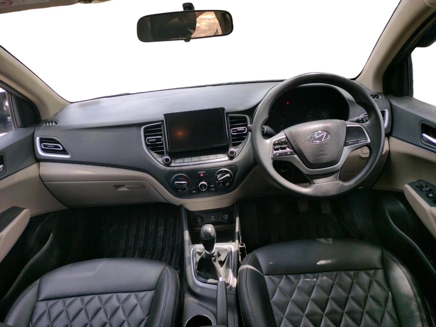 2022 Hyundai Verna S PLUS 1.5 CRDI, Diesel, Manual, 50,853 km, interior