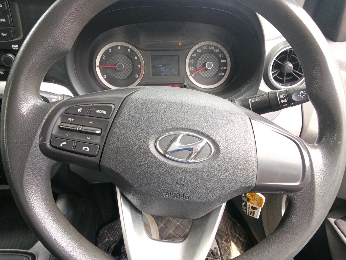 2021 Hyundai GRAND I10 NIOS MAGNA 1.2 KAPPA VTVT, Petrol, Manual, 18,775 km, interior