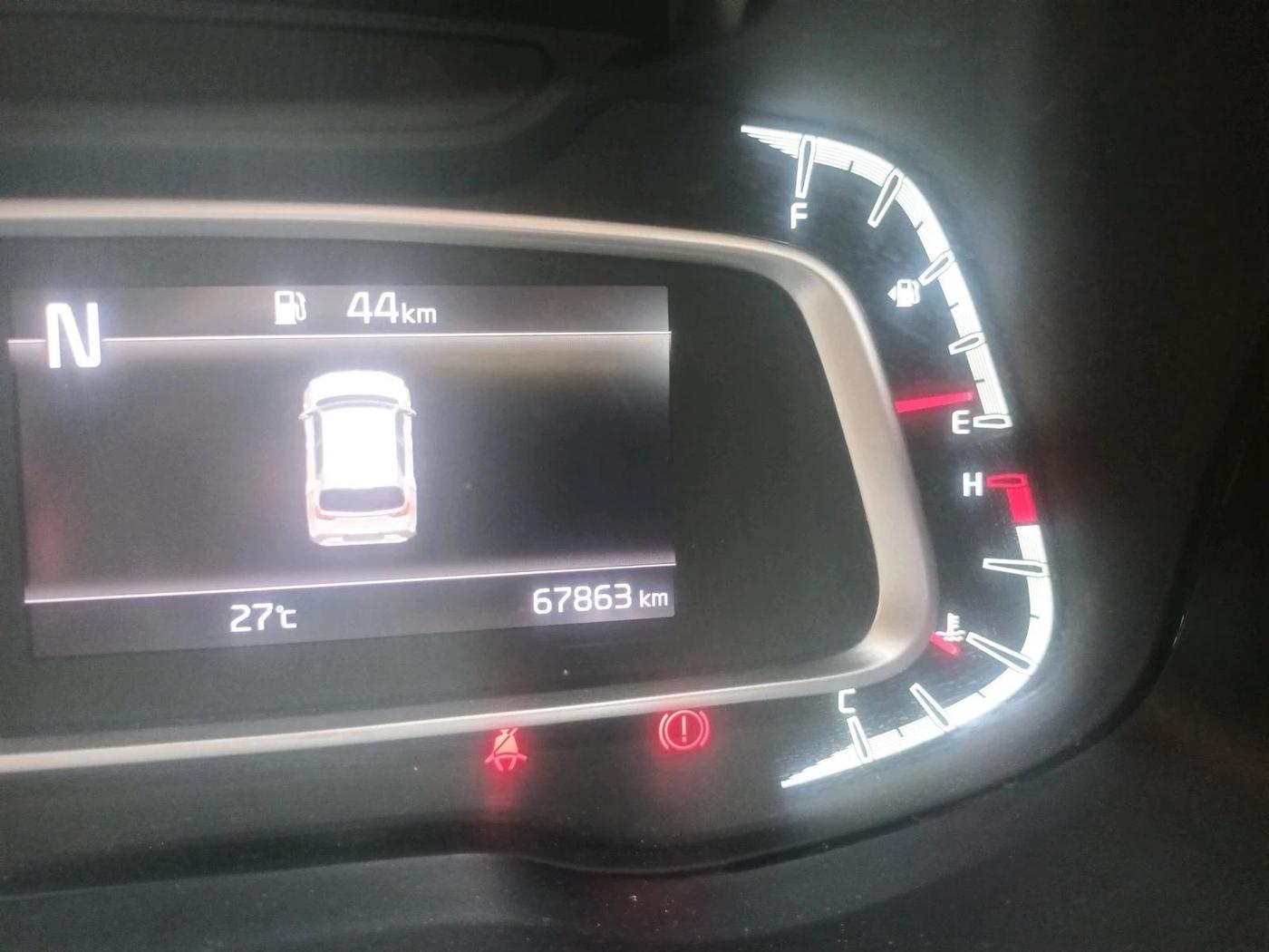 2021 KIA SONET HTX PLUS 1.0 IMT, Petrol, Manual, 67,863 km, interior