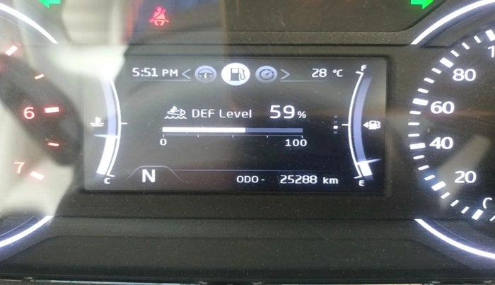 2025 Mahindra SCORPIO-N Z4 DIESEL MT 2WD 7 STR (E), Diesel, Manual, 25,288 km, interior