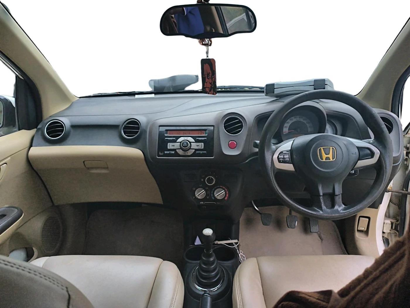 2012 Honda Brio S MT, Petrol, Manual, 72,068 km, interior