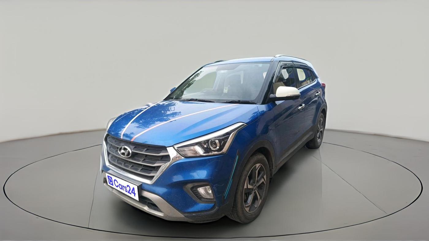 2018 Hyundai Creta SX (O) 1.6 PETROL, Petrol, Manual, 77,979 km, exterior