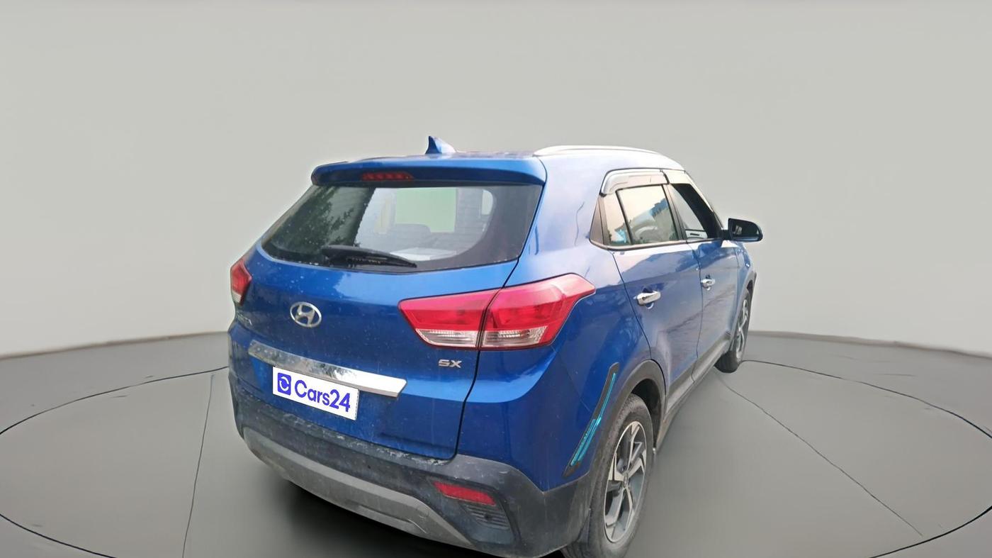 2018 Hyundai Creta SX (O) 1.6 PETROL, Petrol, Manual, 77,979 km, exterior