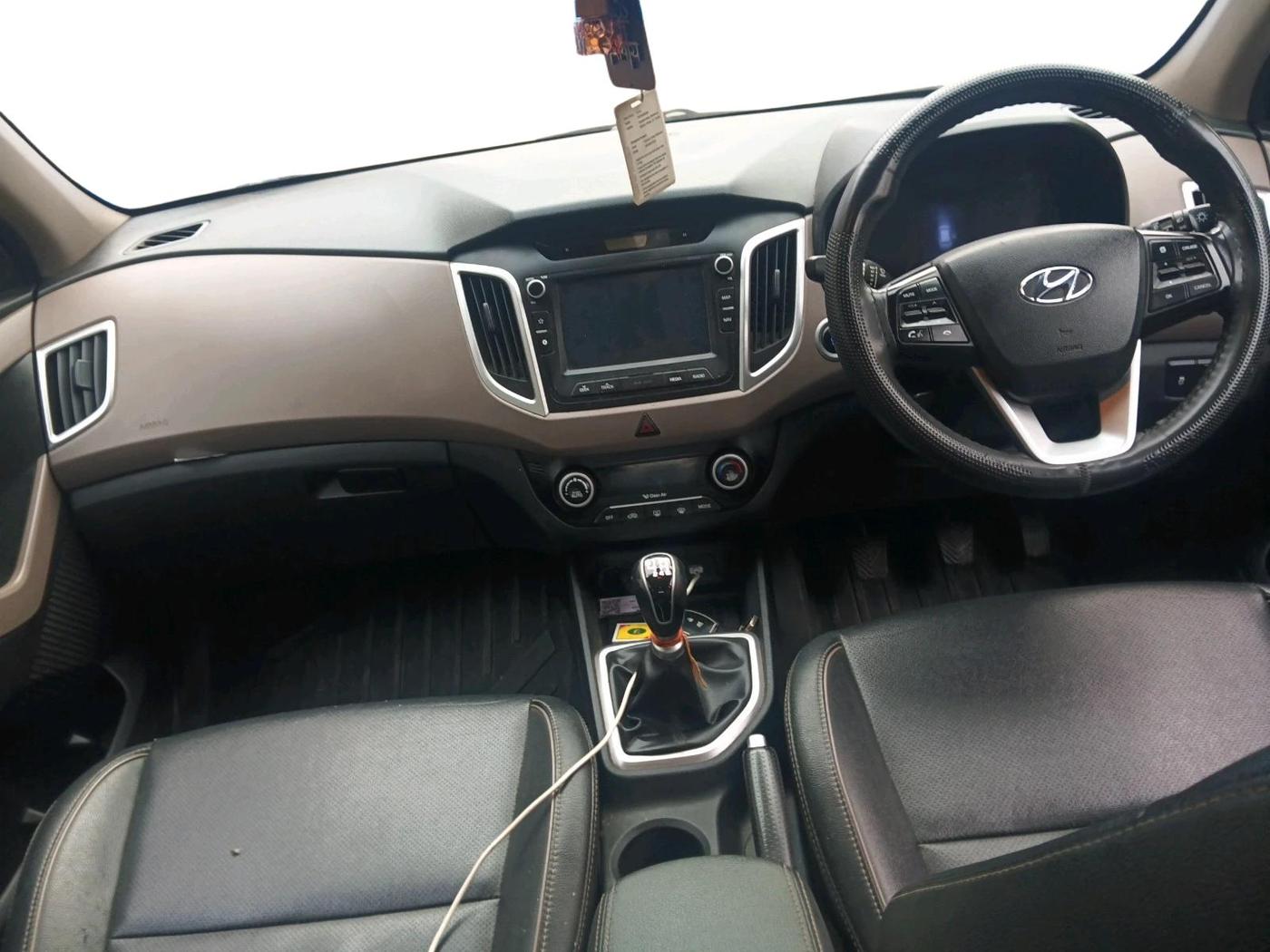 2018 Hyundai Creta SX (O) 1.6 PETROL, Petrol, Manual, 77,979 km, interior