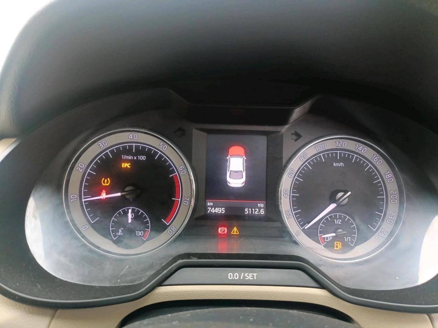 2017 Skoda Octavia L&K 1.8 TSI AT, Petrol, Automatic, 74,495 km, interior