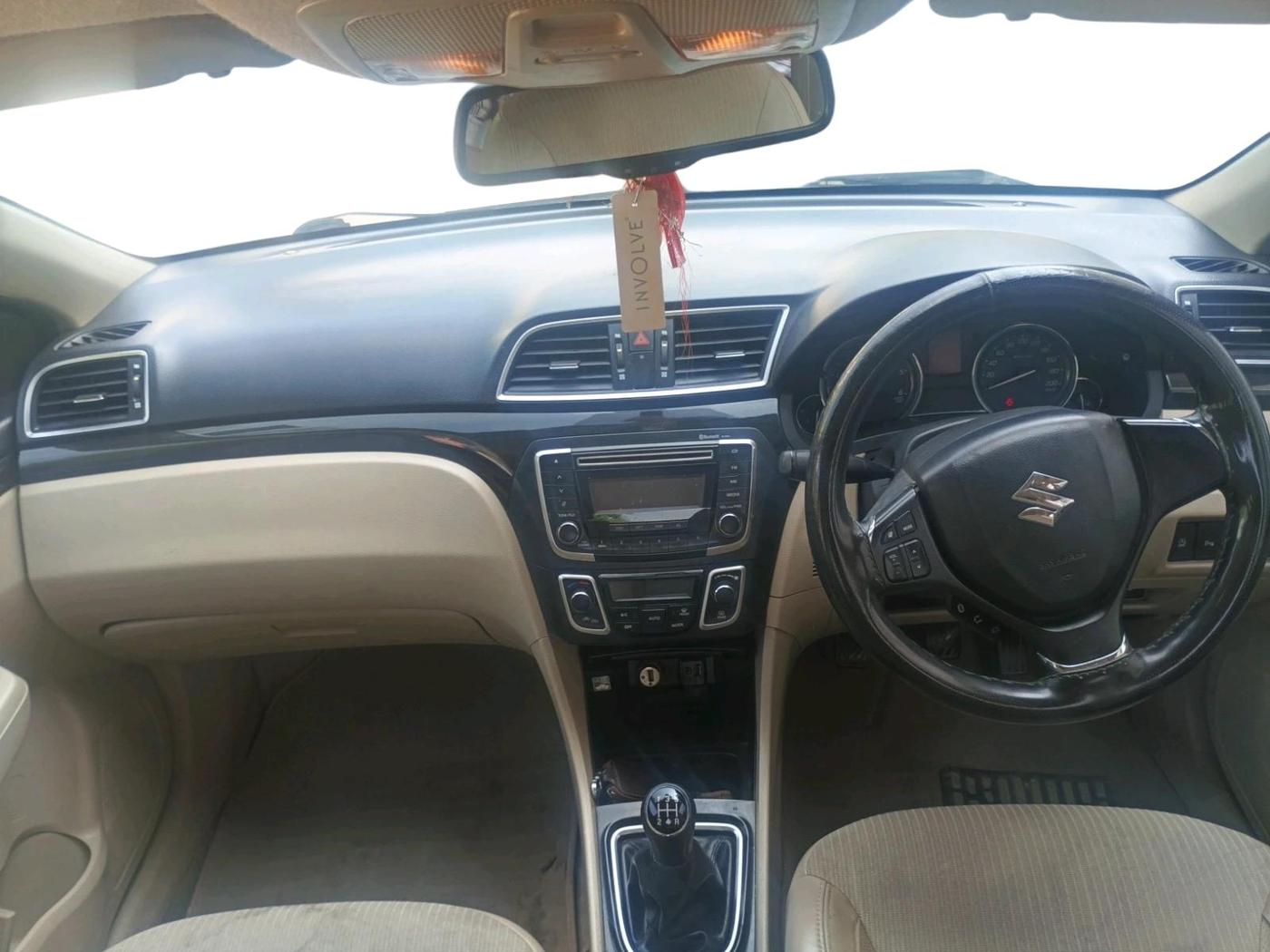2017 Maruti Ciaz ZDI SHVS, Diesel, Manual, 76,000 km, interior
