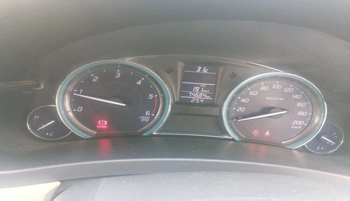 2017 Maruti Ciaz ZDI SHVS, Diesel, Manual, 74,684 km, interior