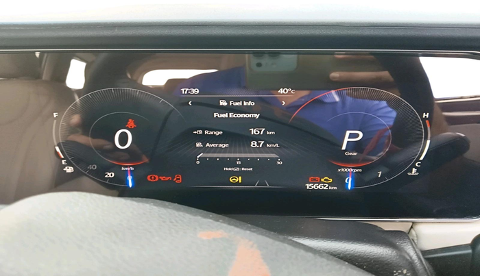 2025 Mahindra XUV700 AX 7 LUXURY P AT 7 STR, Petrol, Automatic, 15,662 km, interior