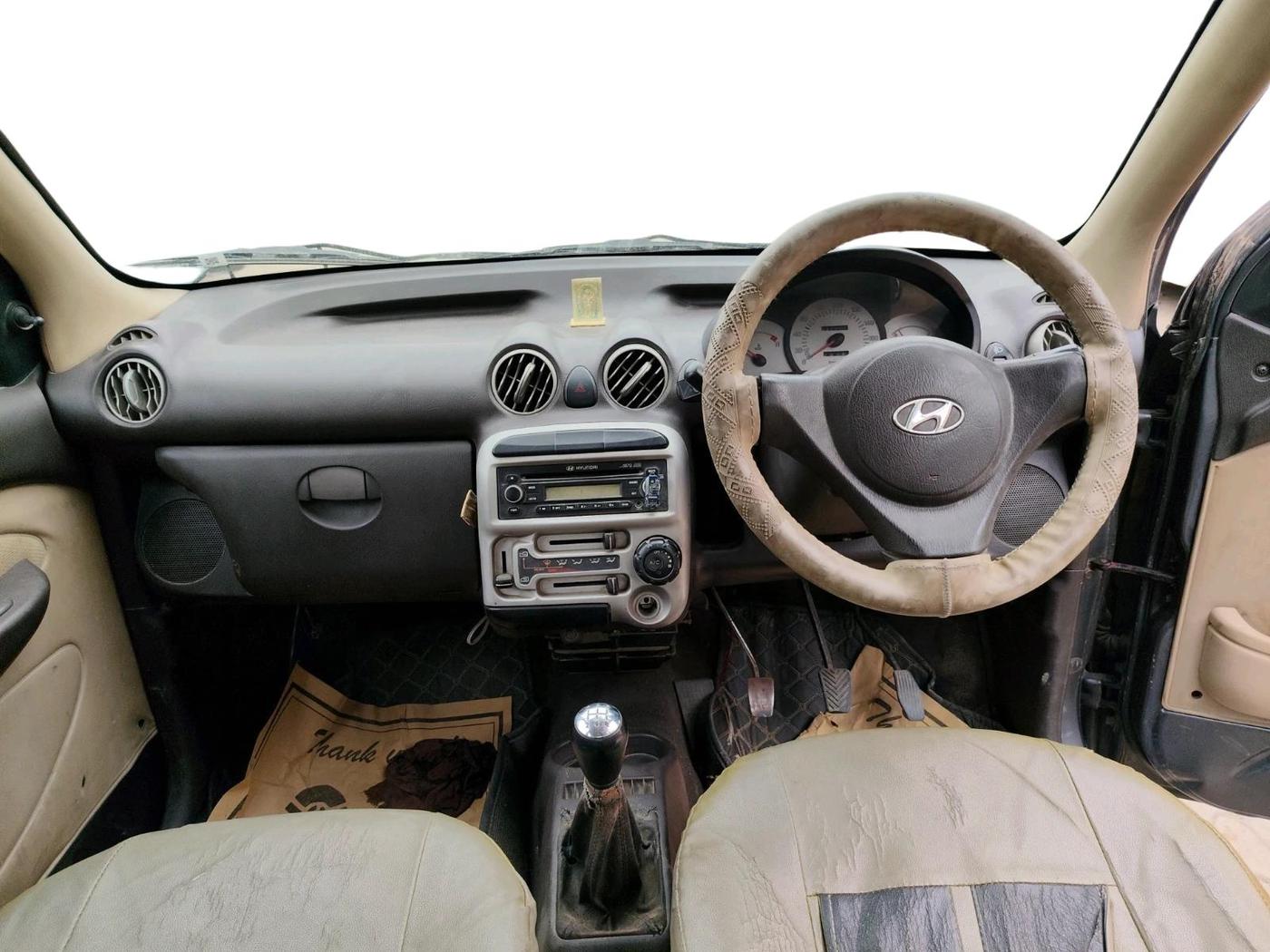 2014 Hyundai Santro Xing GLS, CNG, Manual, 1,41,722 km, interior