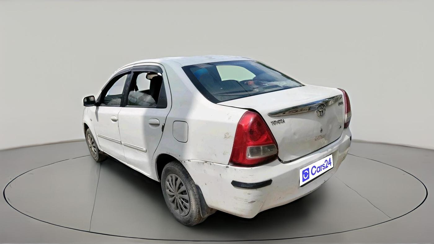 2012 Toyota Etios G, CNG, Manual, 58,023 km, exterior