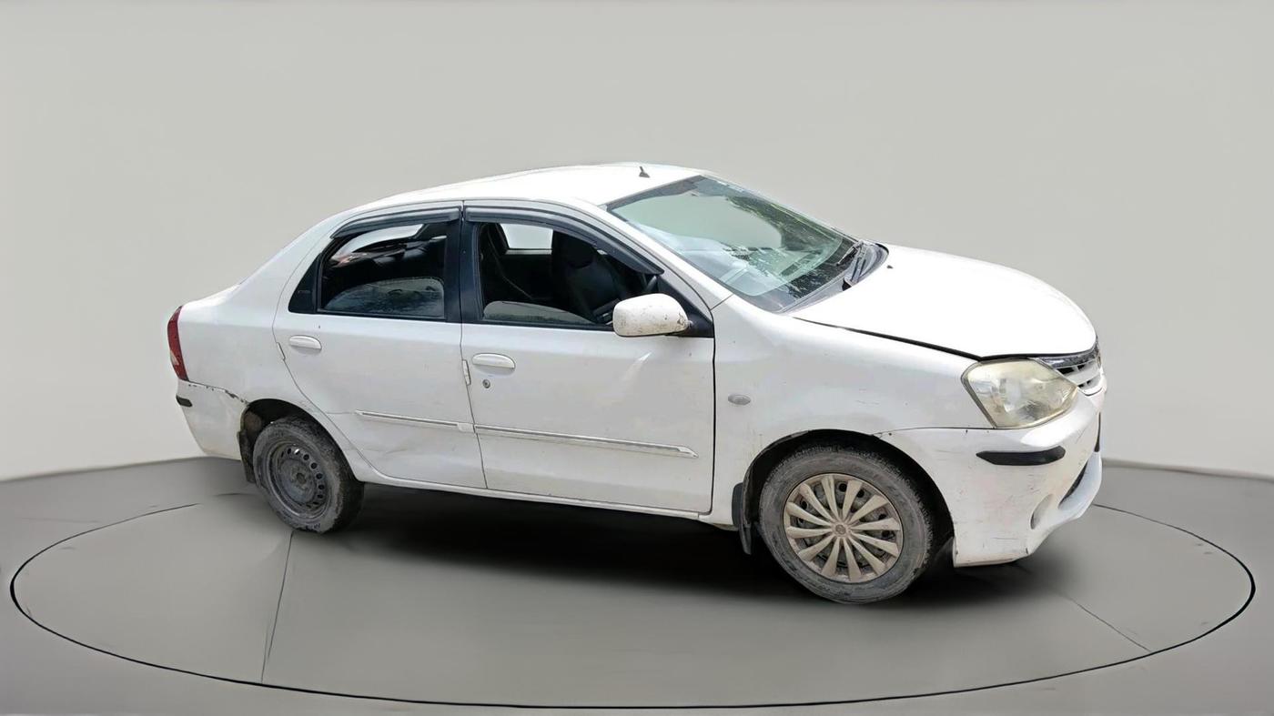 2012 Toyota Etios G, CNG, Manual, 58,023 km, exterior