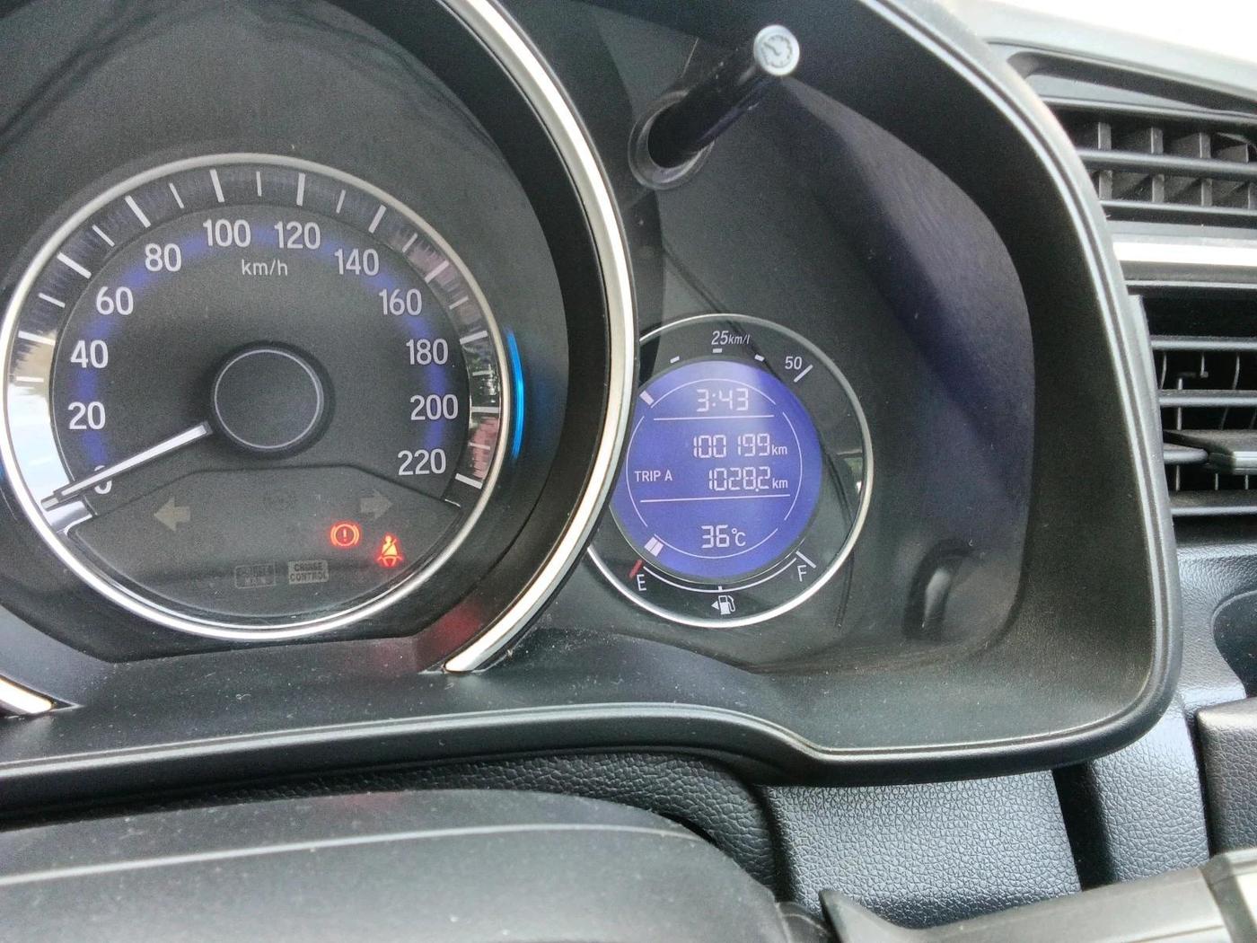 2018 Honda WR-V 1.5L I-DTEC VX MT, Diesel, Manual, 1,00,199 km, interior