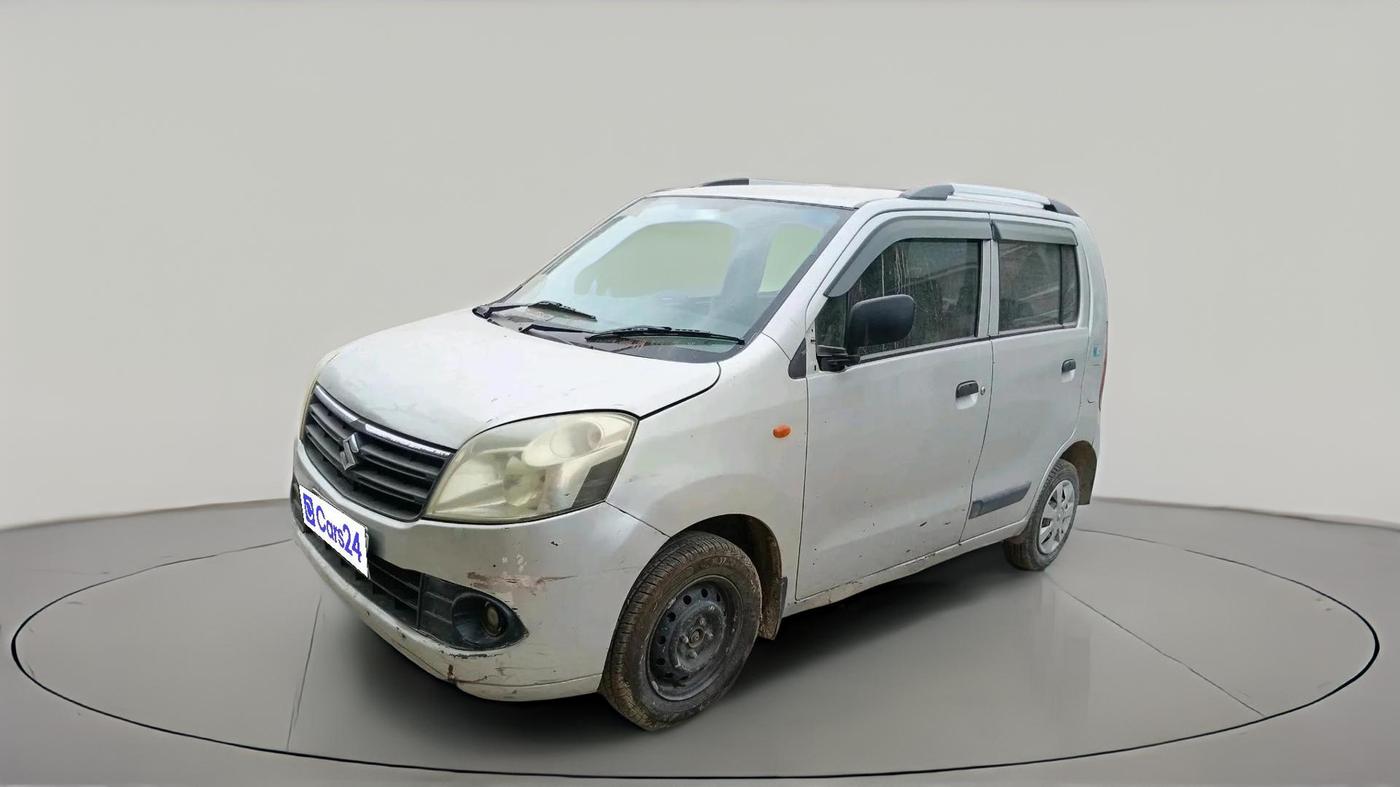 2012 Maruti Wagon R 1.0 LXI CNG, CNG, Manual, 1,42,828 km, exterior