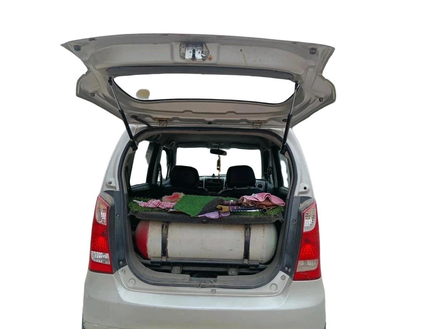 2012 Maruti Wagon R 1.0 LXI CNG, CNG, Manual, 1,42,828 km, exterior