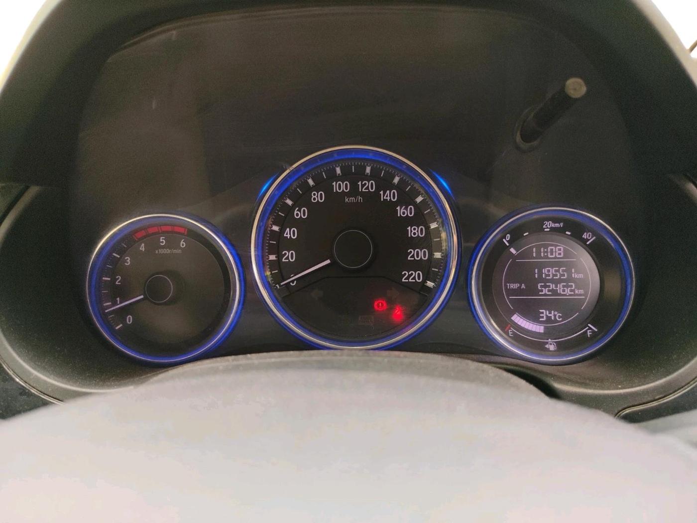 2016 Honda City 1.5L I-DTEC SV, Diesel, Manual, 1,19,551 km, interior