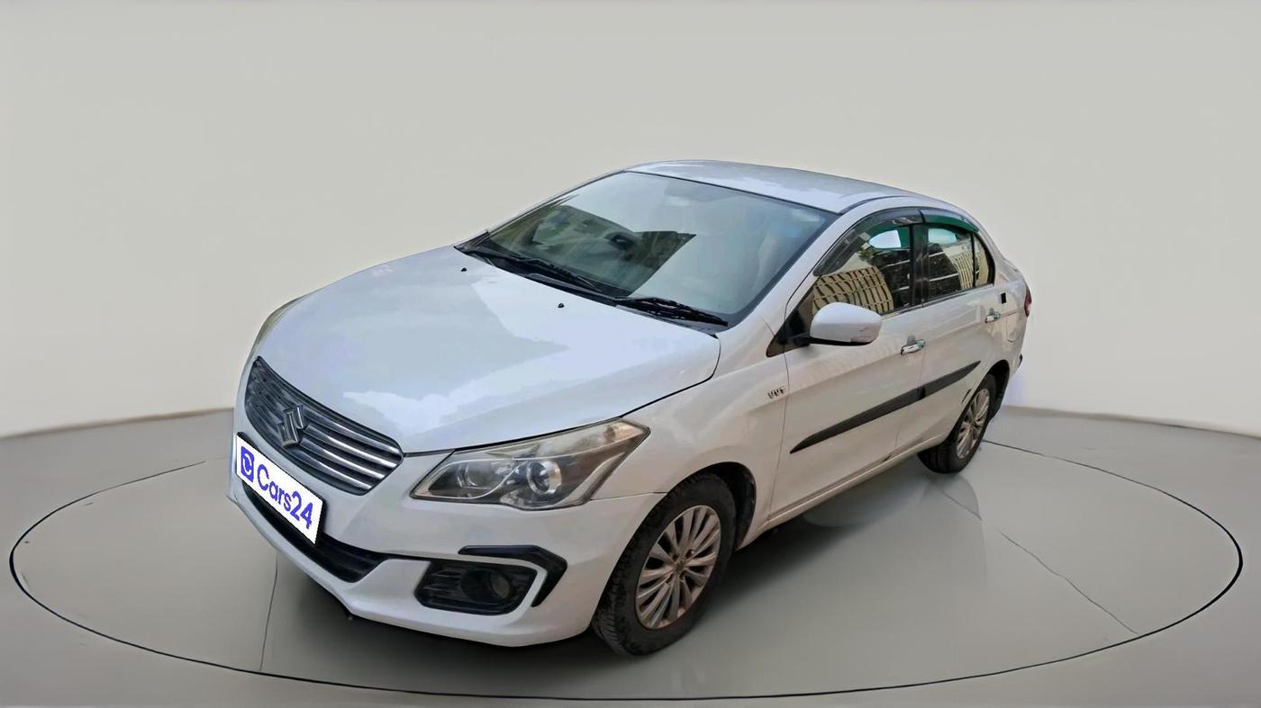 2015 Maruti Ciaz ZXI, Petrol, Manual, 88,491 km, exterior