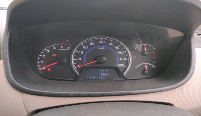 2017 Hyundai Grand i10 SPORTZ (O) 1.2 U2 CRDI, Diesel, Manual, 82,115 km, interior