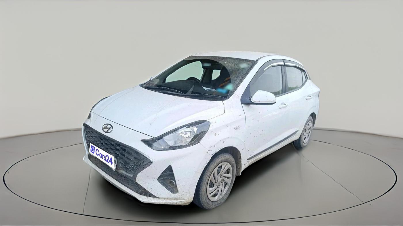 2022 Hyundai AURA S 1.2 CNG, CNG, Manual, 1,19,298 km, exterior
