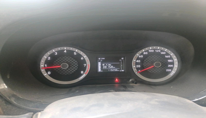 2022 Hyundai AURA S 1.2 CNG, CNG, Manual, 1,19,298 km, interior