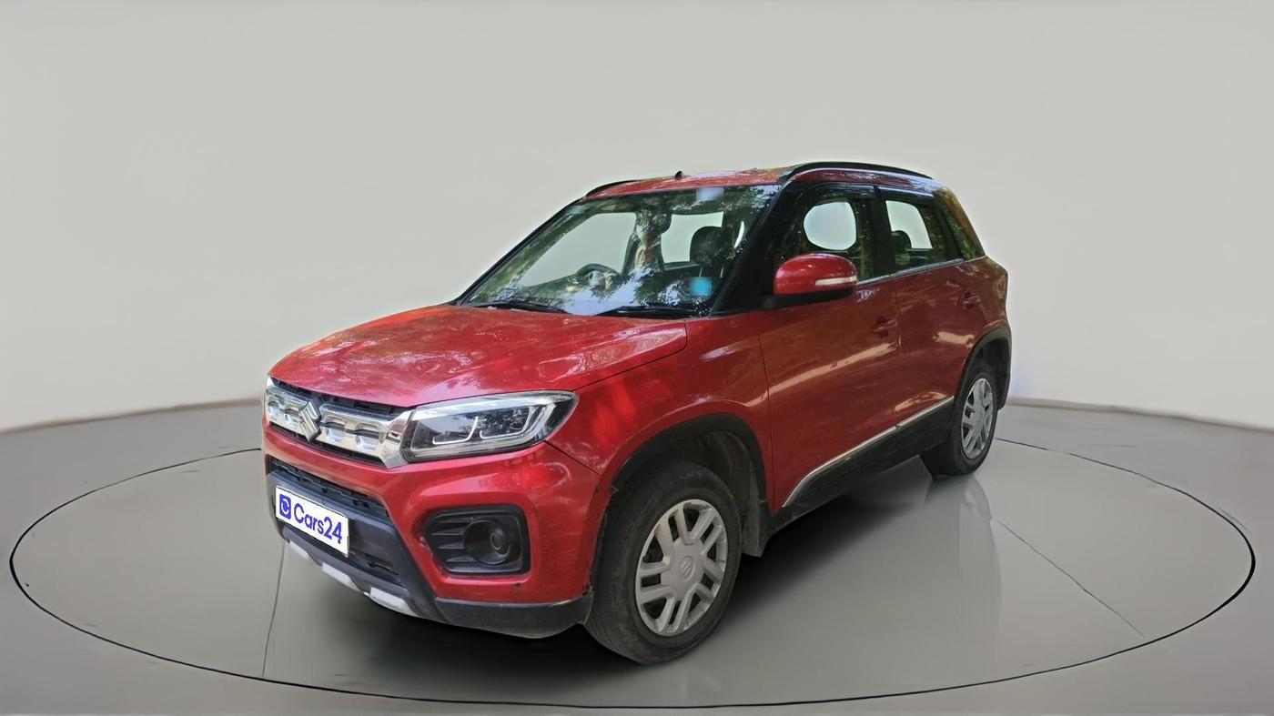 2021 Maruti Vitara Brezza VXI, Petrol, Manual, 37,953 km, exterior