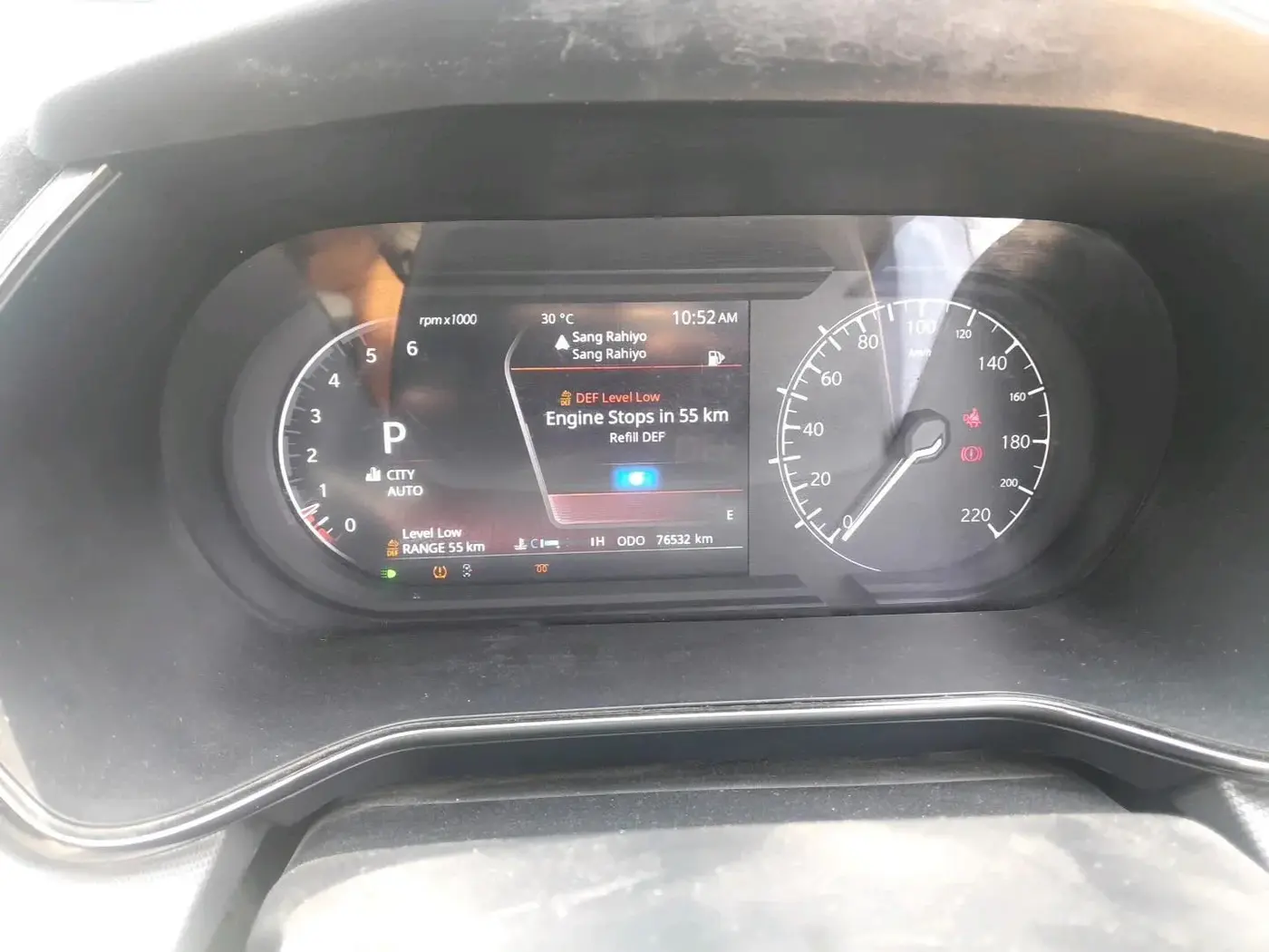 2022 Tata Safari XZA PLUS, Diesel, Automatic, 76,532 km, interior