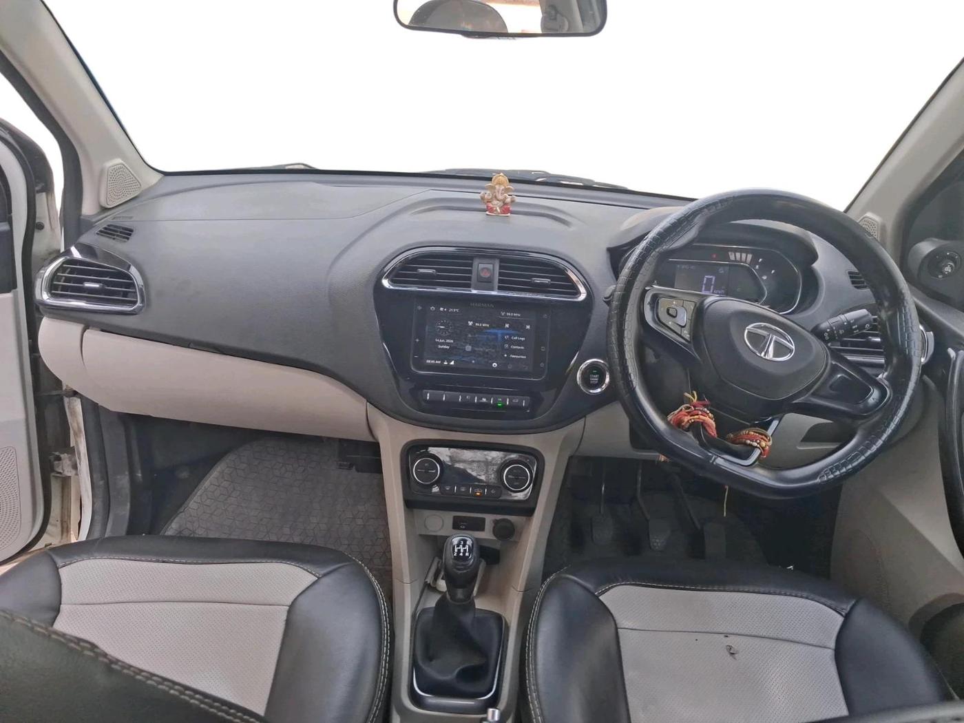 2022 Tata TIGOR XZ PLUS CNG, CNG, Manual, 59,107 km, interior