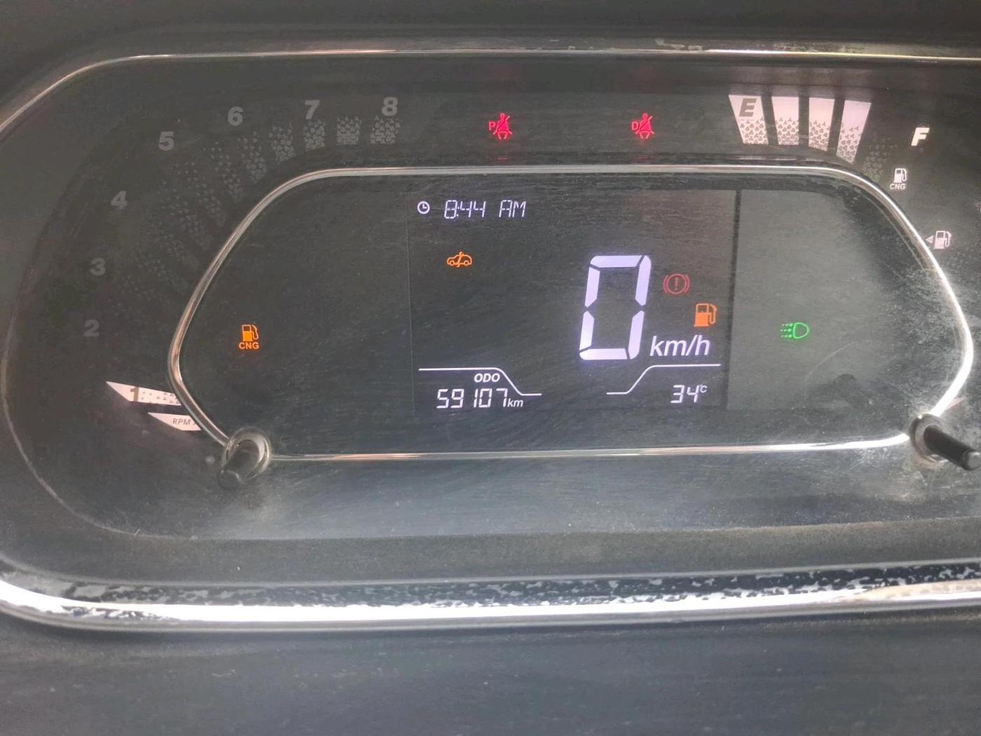 2022 Tata TIGOR XZ PLUS CNG, CNG, Manual, 59,107 km, interior