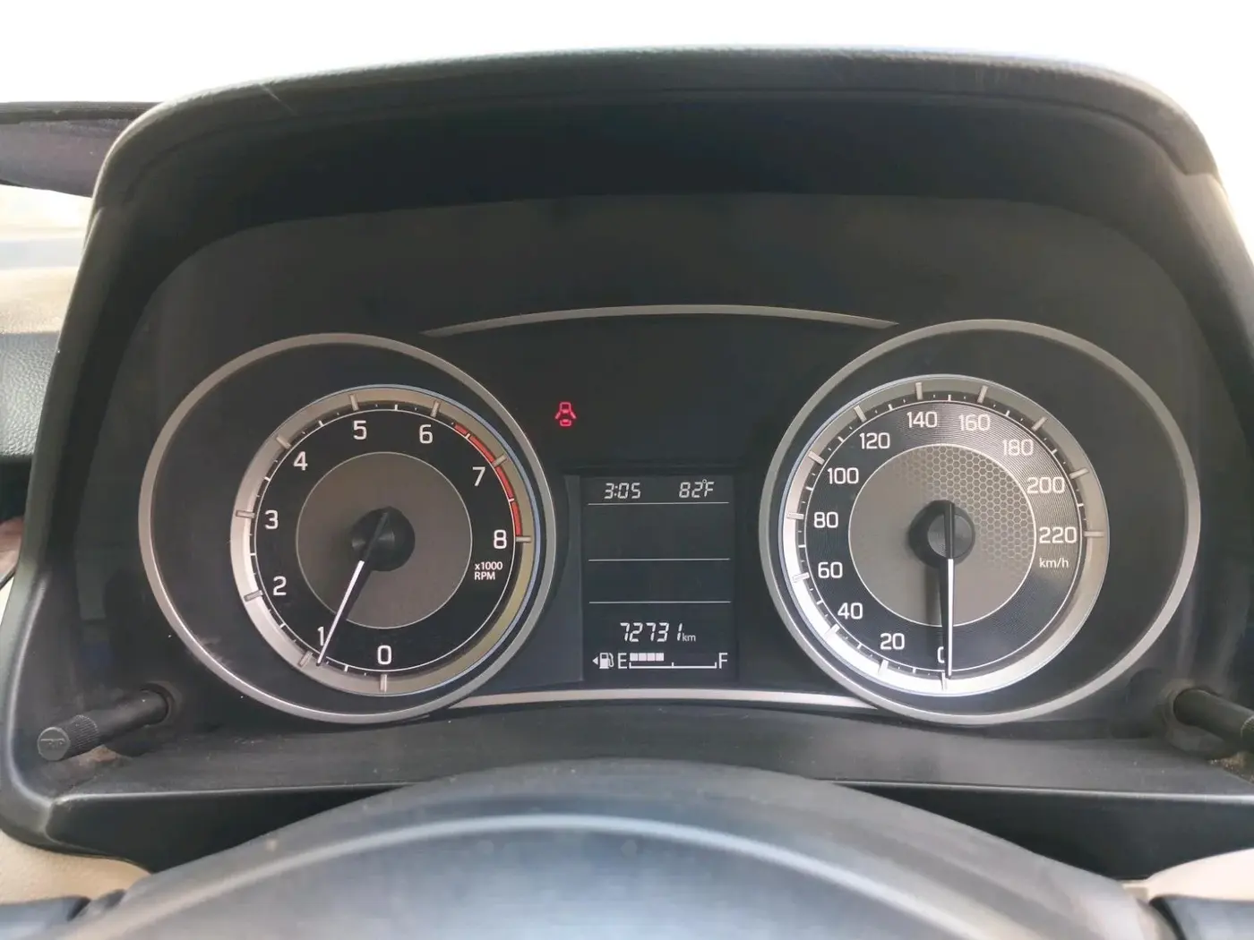 2017 Maruti Dzire ZXI, Petrol, Manual, 72,731 km, interior