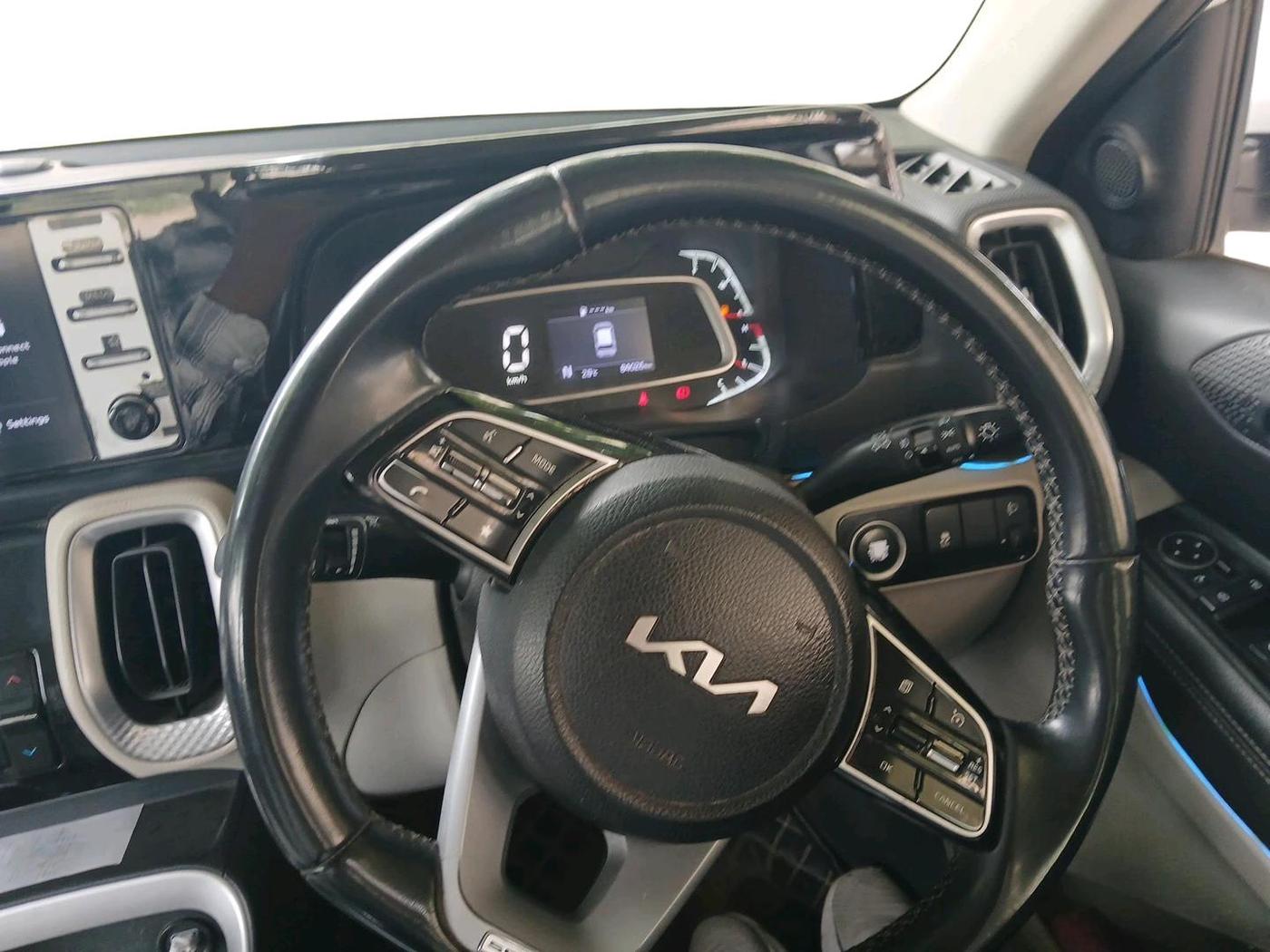 2021 KIA SONET HTX 1.0 IMT, Petrol, Manual, 84,026 km, interior