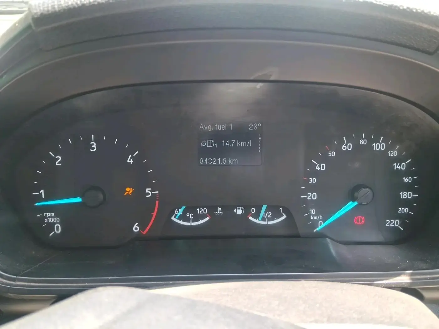2019 Ford Ecosport TITANIUM 1.5L DIESEL, Diesel, Manual, 84,321 km, interior