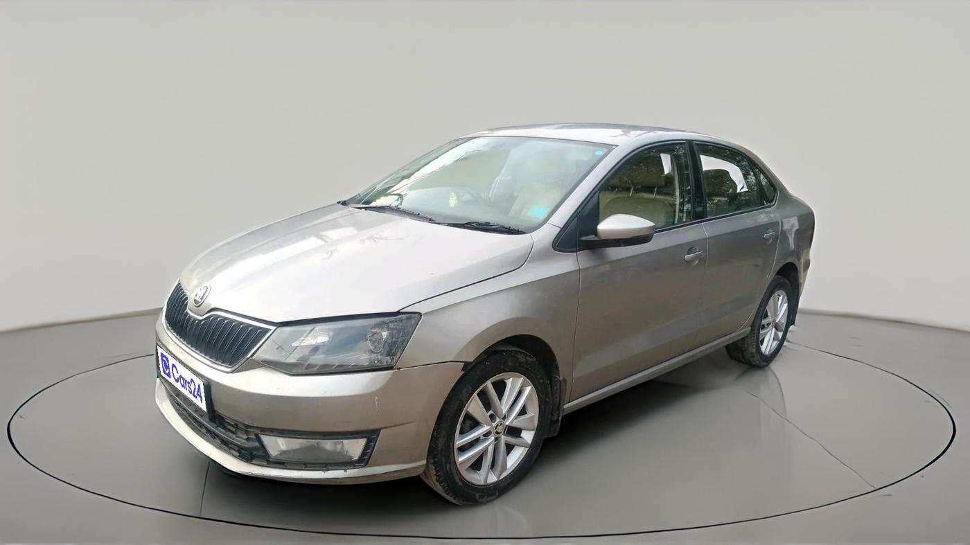 2017 Skoda Rapid STYLE 1.6 MPI, Petrol, Manual, 1,04,700 km, exterior