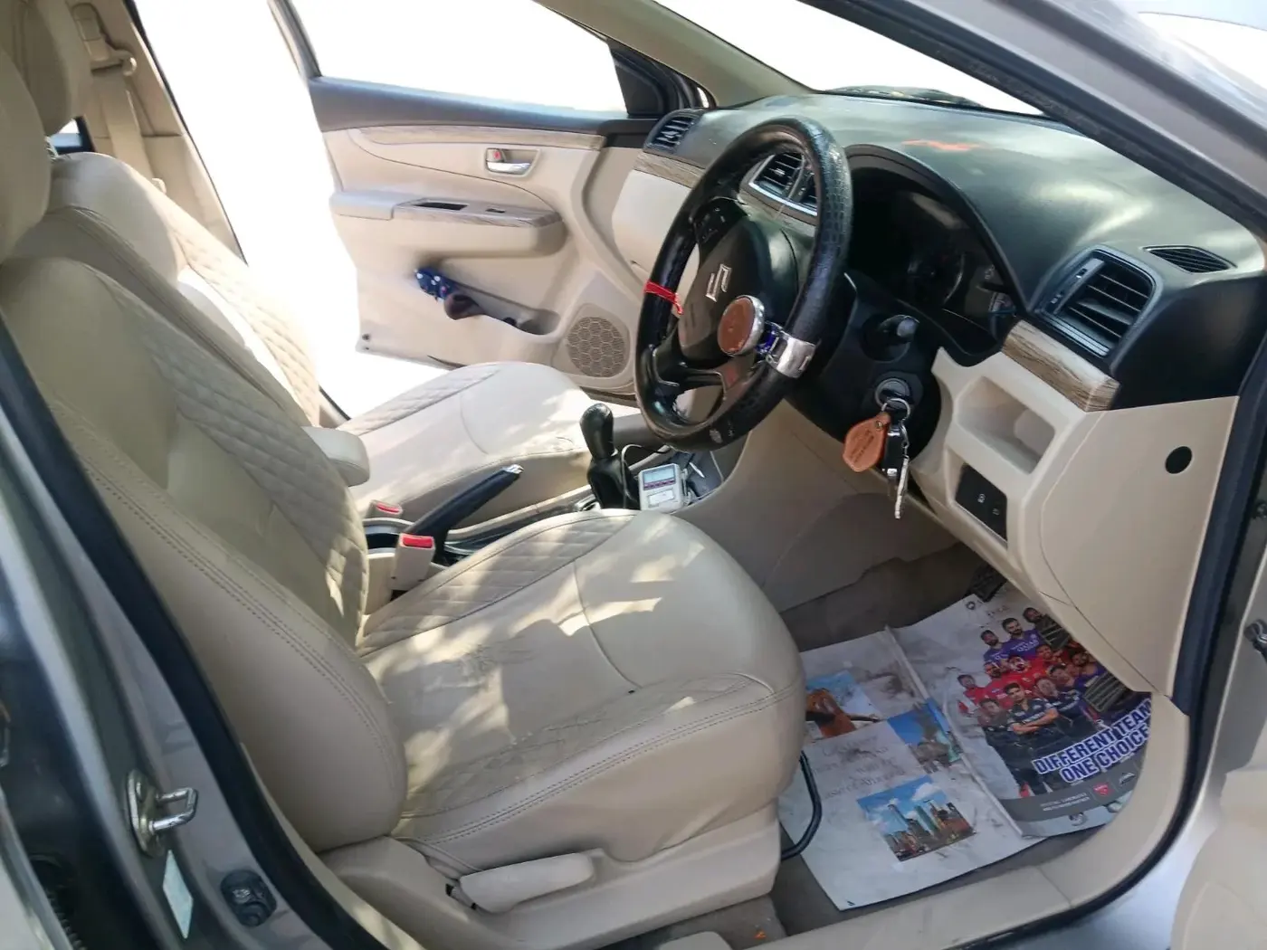2019 Maruti Ciaz SIGMA 1.5 SHVS MT  PETROL, Petrol, Manual, 68,281 km, interior